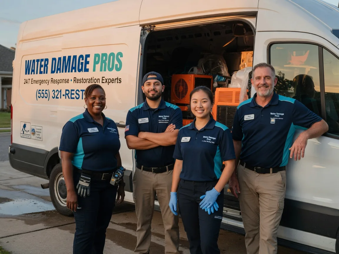 Water Damage Restoration company in Burbank, OK