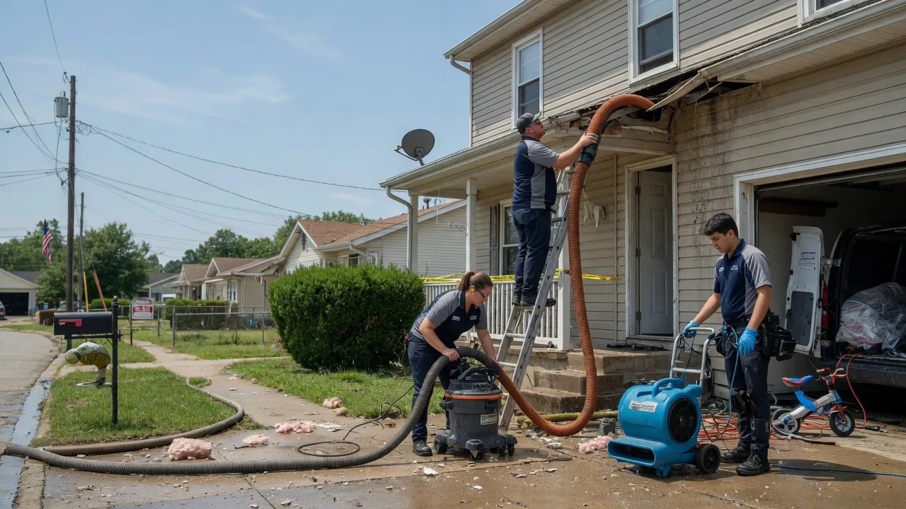 Water Damage Restoration in Burbank, OK near me